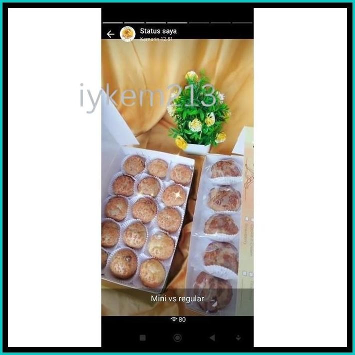 

MINI SOES KUE SUS MINI CHOUX MINI SOES DELIZ