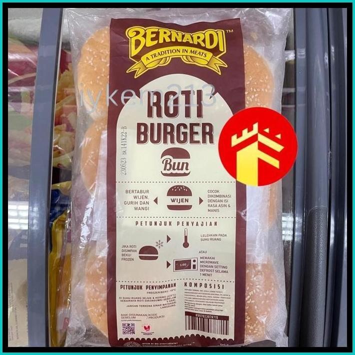 

BERNARDI ROTI BURGER WIJEN 6 PCS
