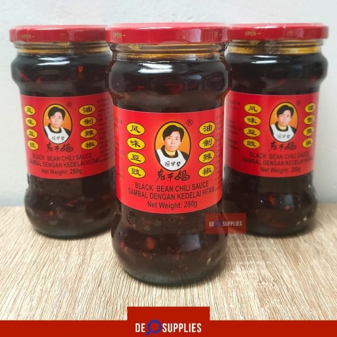 

Sale Laoganma Black Bean Chili Sauce 280Gr - Sambal Lao Gan Ma Black Beans