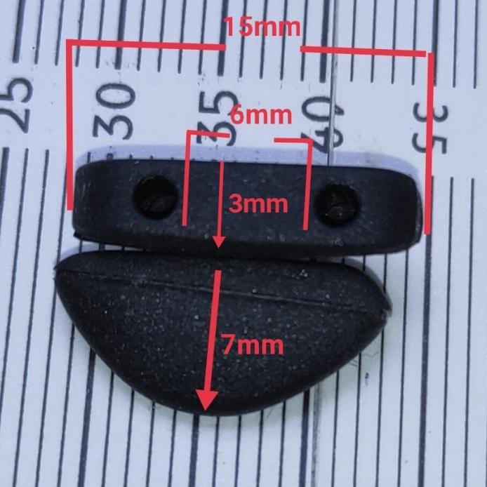 ready  Nosepad Kacamata Model Colok Tatakan Hidung Colok Plug in