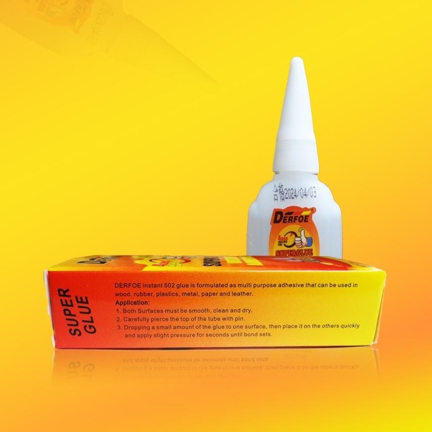 

PJJ-1621 XD27 Lem Tetes Asli DERFOE 15 Gram / Lem Tetes Korea G original Barcode / Lem Tetes Asli Daya Rekat Super Kuat Murah Sale