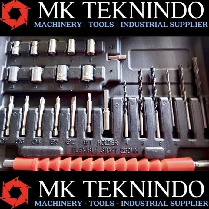 Modern Bor Cordless Cas Baterai M13 Set 10 mm Besi Kayu Obeng M 13 murah