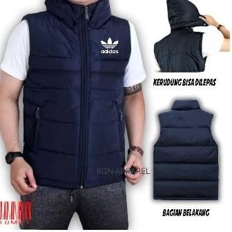 Rompi vest pria motor /jaket rompi parasut adidas outdor mmxvi