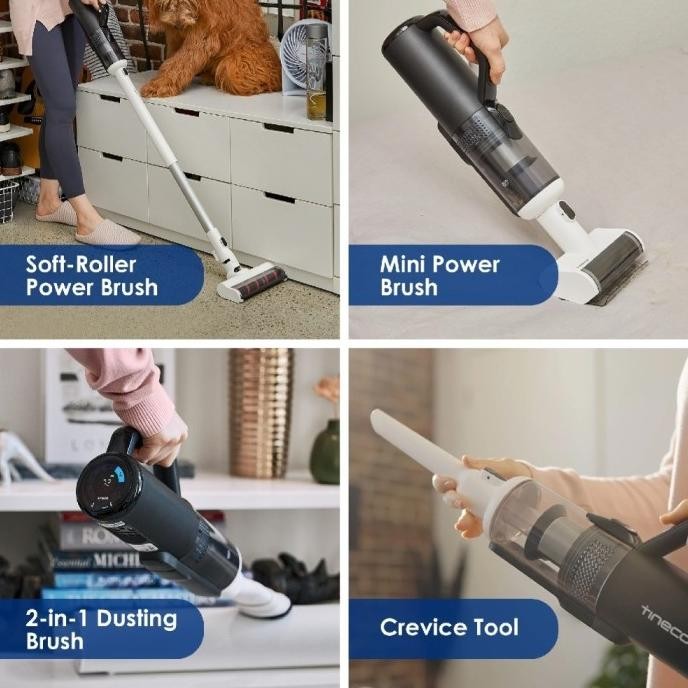 Murah Tineco S5 Combo Smart Wet Dry Cordless Vacuum Cleaner Tineco S5 Combo