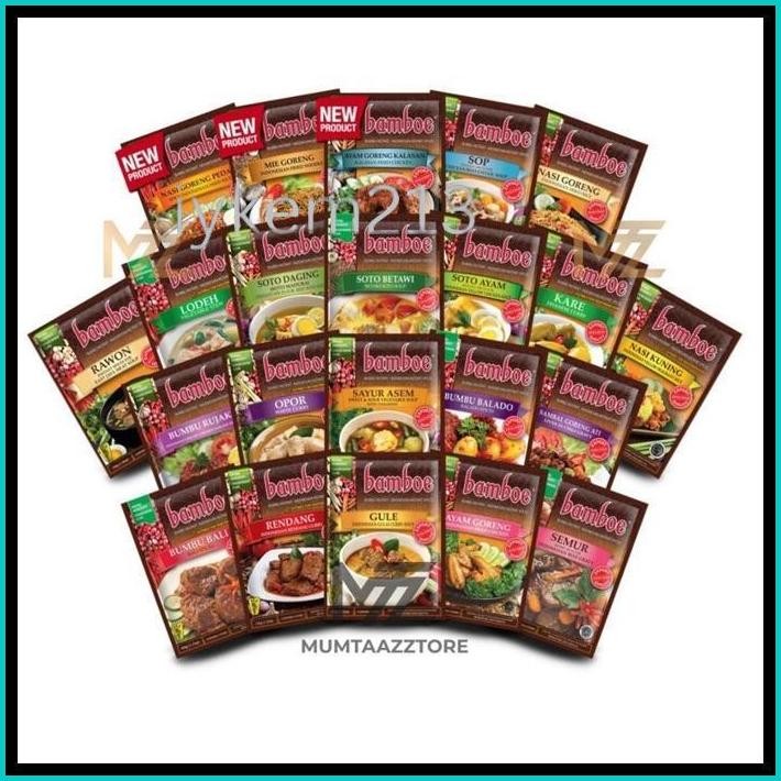 

MUMTAAZZTORE BMB INT BAMBOE BUMBU INDONESIA & ASIA
