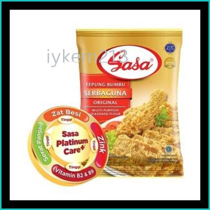

SASA TEPUNG BUMBU SERBAGUNA 225GR / TEPUNG BUMBU INSTANT