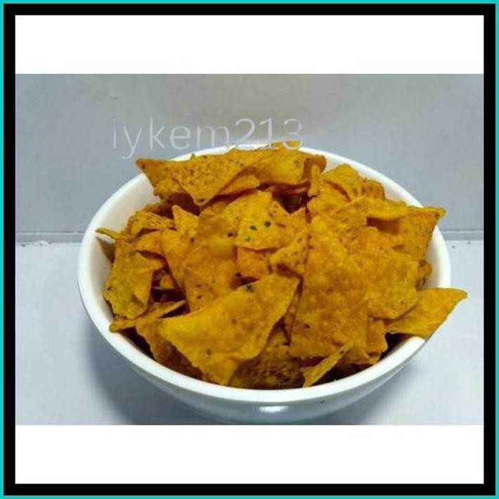 

SNACK KILOAN TORTILLA BALADO DAN BBQ125 GRAM MAKANAN RINGAN CEMILAN CAMILAN JAJANAN PEDAS GURIH ASIN