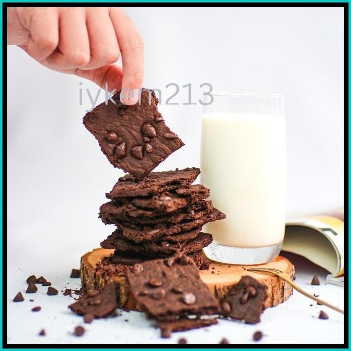 

VEGAN BROWNIE CRISPS (75GR) - GLUTEN FREE & HEALTHY - LUCKYBITE