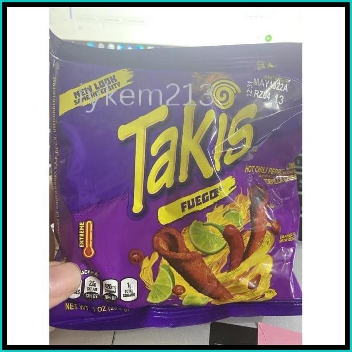 

MINI TAKIS FUEGO 28 GR