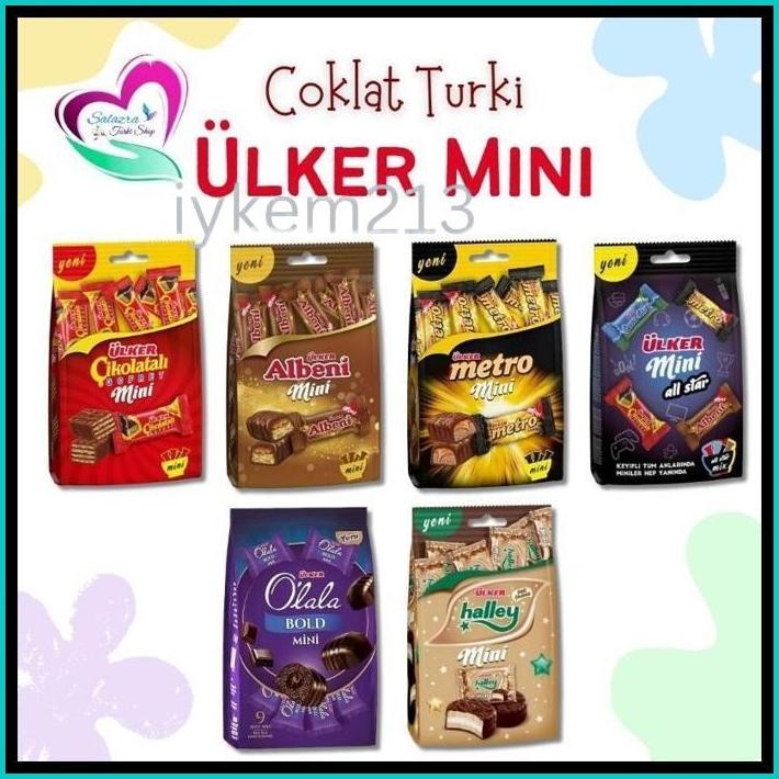 

COKLAT ULKER TURKI BAKLAVA MINI | ALBENI | GOFRET | ALL STAR | METRO | OLALA | HALLEY | COKLAT PANDA