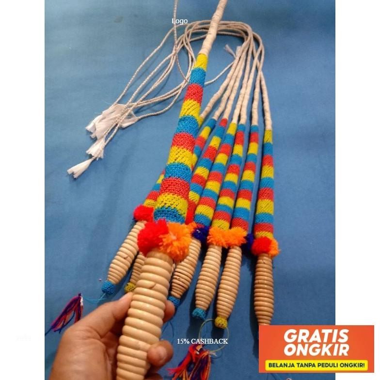 Pecut Jaranan / Pecut Kepang Asli, Pecut Kuda Lumping, Cambuk, Jederan Limited