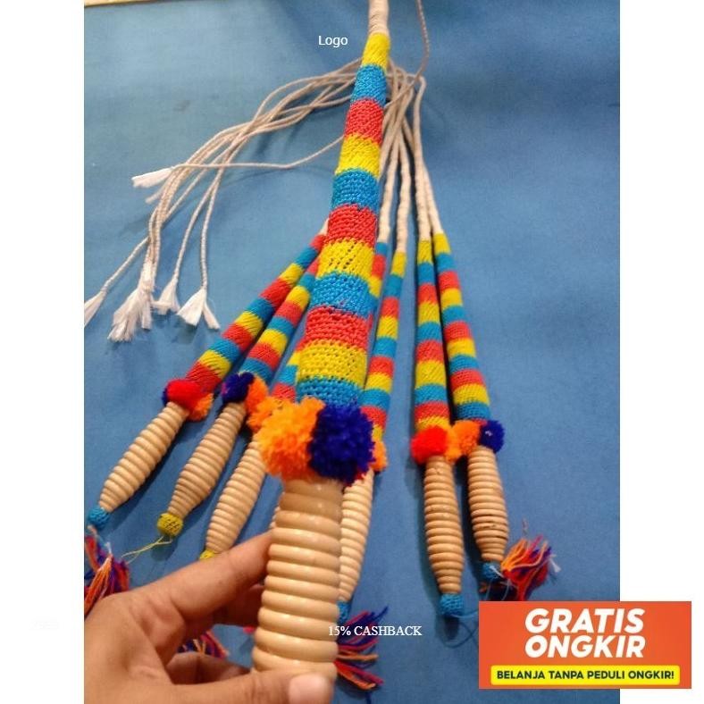 Pecut Jaranan / Pecut Kepang Asli, Pecut Kuda Lumping, Cambuk, Jederan Original