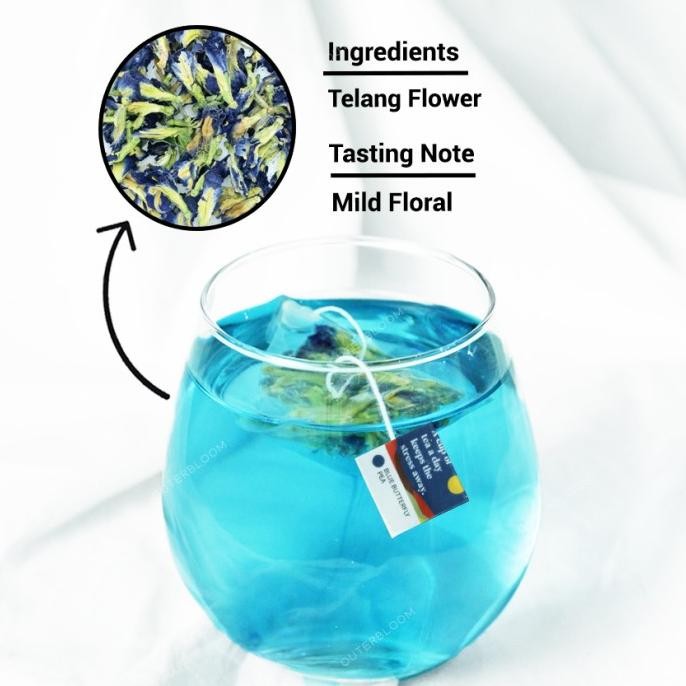 

Grosir Serenitea - Blue Butterfly Pea - 12 Teabags - Teh Telang