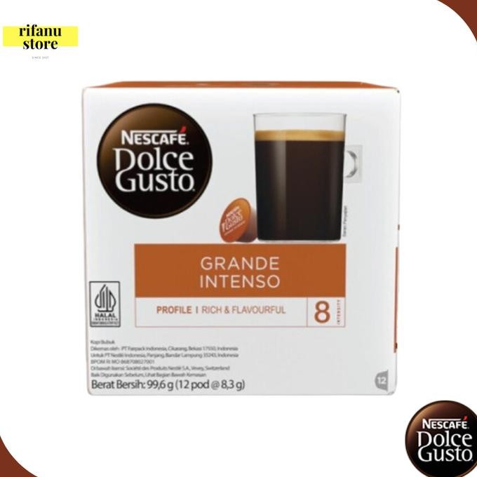 

Murah Nescafe Dolce Gusto Grande Intenso 1 Box Original Coffee Capsule