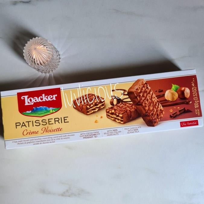 

Grosir Loacker Gran Pasticceria Creme Noisette Chocolate Hazelnut Wafer
