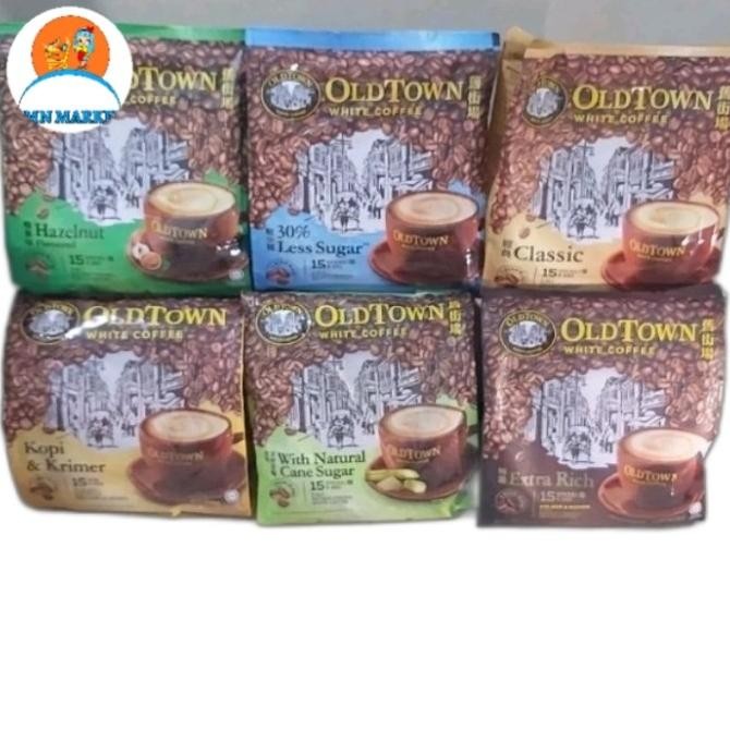 

Grosir Oldtown White Coffee Classic Klasik/ Hazelnut / Less Sugar All Varian