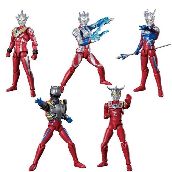 CHOUDOU ALPHA ULTRAMAN 2 [6/SET] CHO-DO REGULOS Z EDGE ZERO TECTOR GEAR LEO EXPANSION PARTS 100MM AC