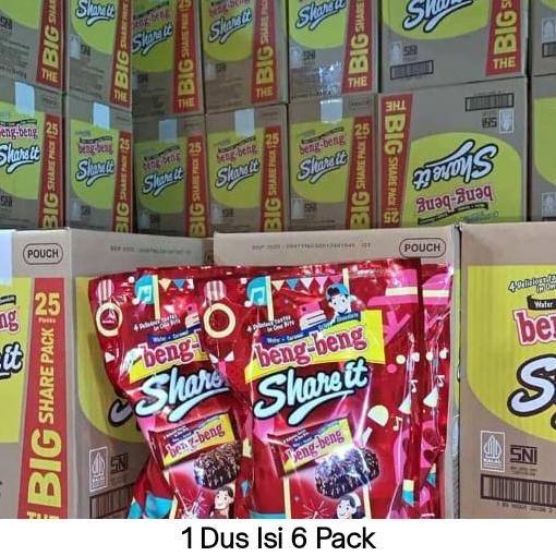 

Murah |1Dus Isi 6 Packs| Beng Beng Share It Wafer Caramel Crispy Chocolate