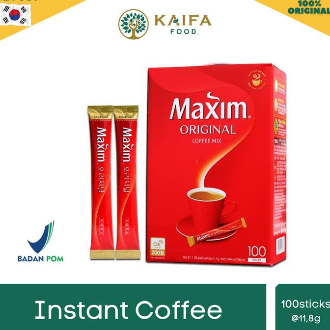 

Sale Maxim Coffee Mix Original - Kopi Instant Korea