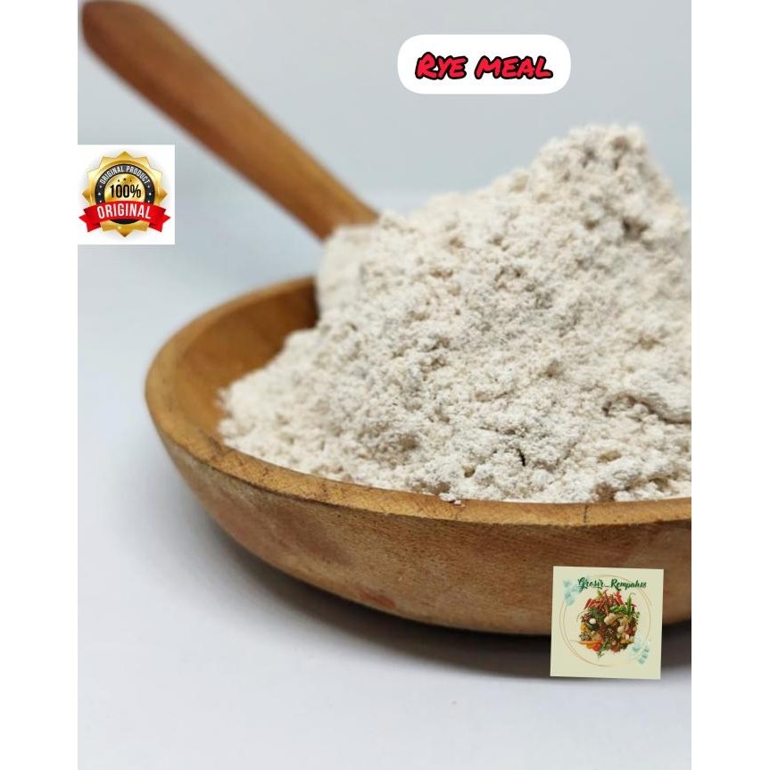 

Promo Rye Meal Of Germany / Tepung Rye Meal / Tepung Gandum Rye 1Kg