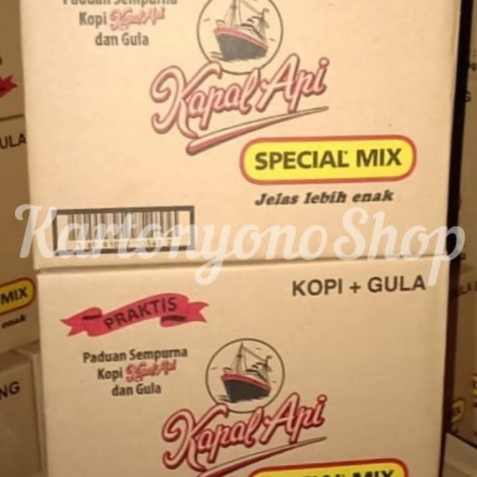 

Promo Kapal Api Mix Per Dus Isi 120Bks