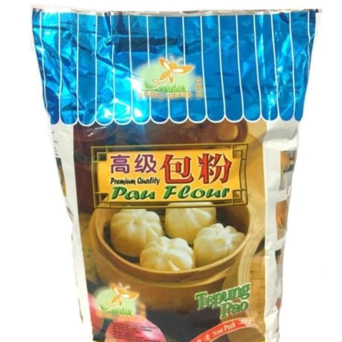 

Murah Paket Khusus Tepung Pao Happy Grass / Tepung Bakpau 20 Pack / 1 Karung