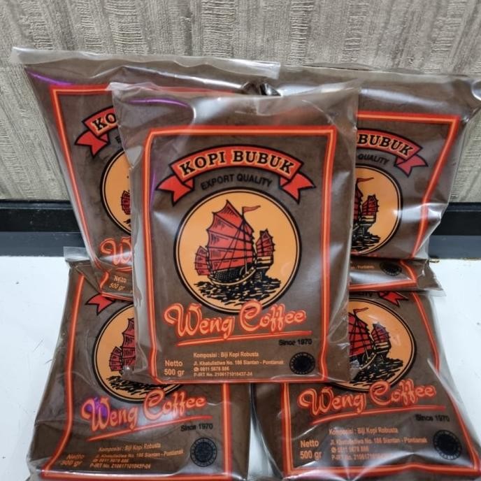 

Grosir Kopi Bubuk Robusta Asli Pontianak Coffee Gula Susu Espresso