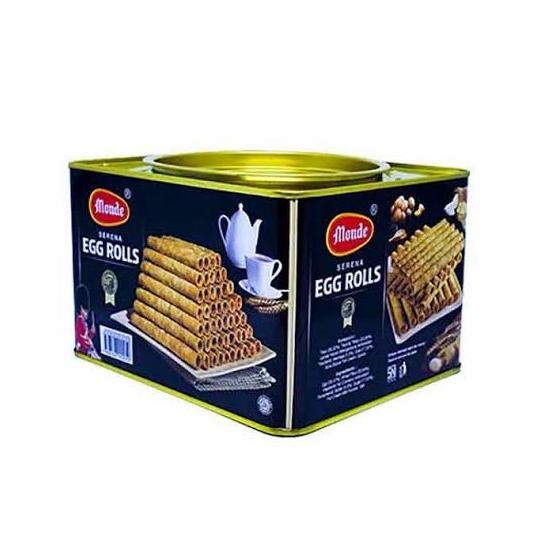 Grosir Monde Egg Rolls 300Gr | Kue Kaleng | Biskuit | Kue Kaleng | Camilan