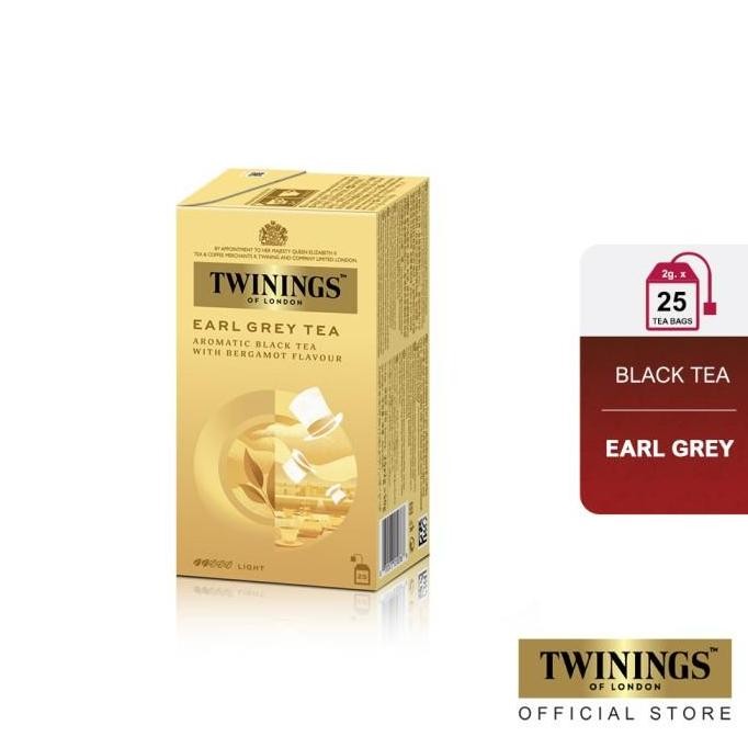 

Grosir Twinings Paket Bundle Set 5 Teh Hitam Bergamot Earl Grey Tea 25X2Gr