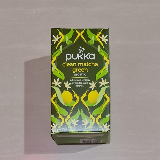 

Murah Pukka Tea Clean Matcha Green Organic A Luscious Green Tea 20 X 1.5 Gr