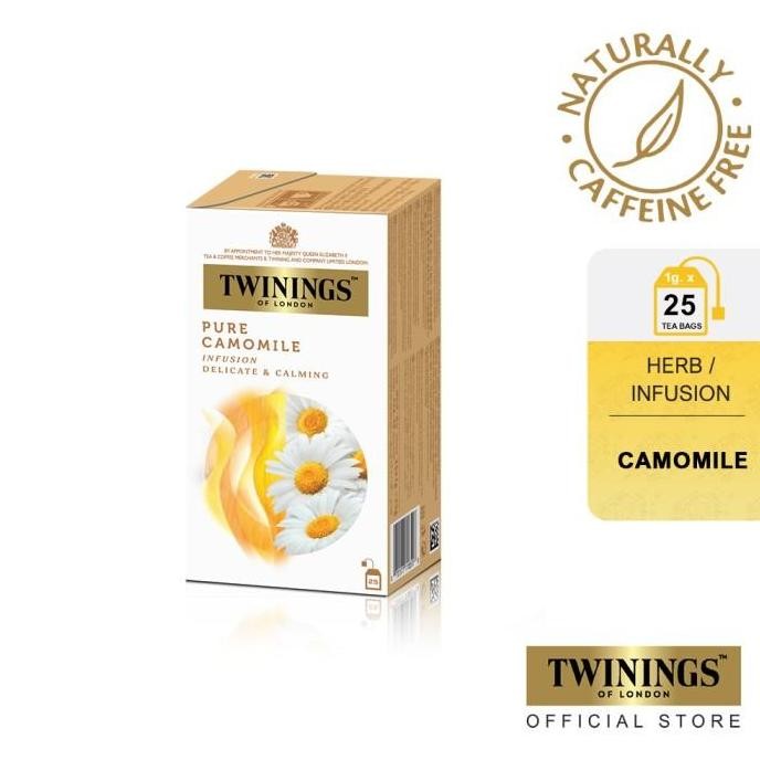 

Sale Twinings Paket Bundle Set 3 Teh Celup Pure Camomile 25X1Gr