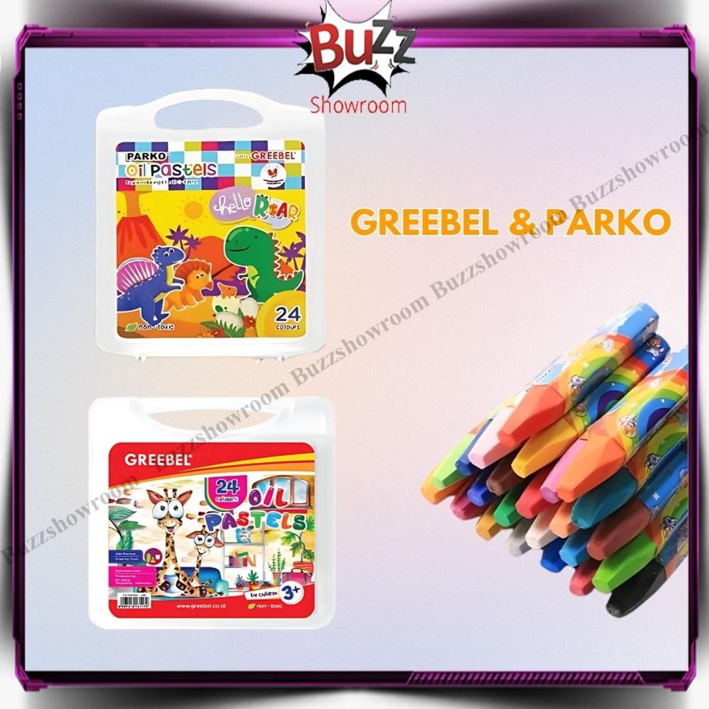 

Is75 dg-4 Kids Oil Pastel Crayon Greebel 24 warna krayon mini Anak 24w Termurah Berkualitas