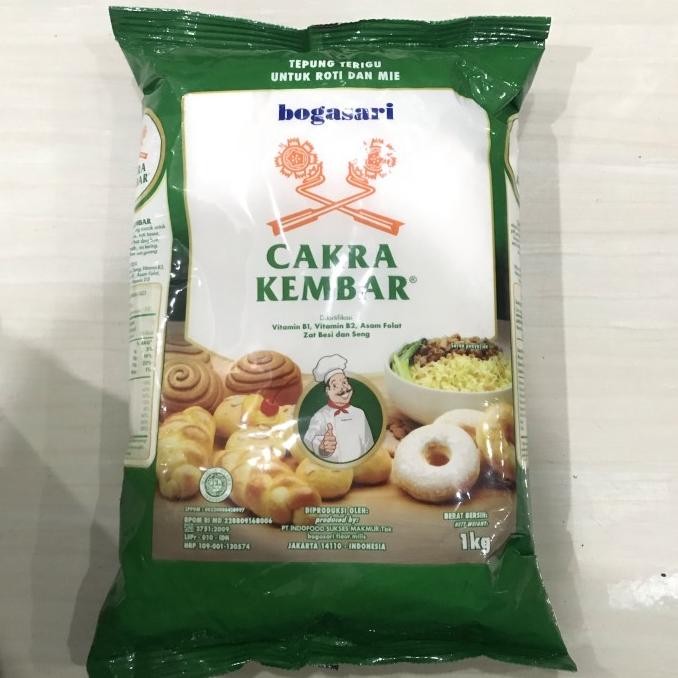 

Promo Bogasari Cakra Kembar 12Pcs X 1Kg