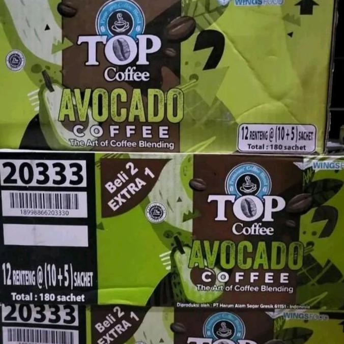 

Sale Top Coffee Avocado 1 Dus 12 Renceng