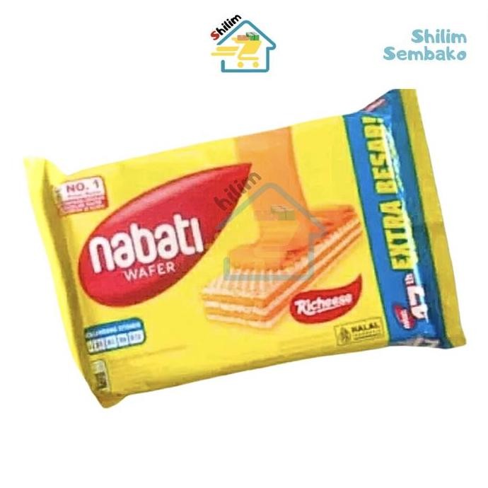 

Sale [1 Dus Nabati] Wafer Nabati 2000 Keju Coklat Isi 60 Pcs Nabati Murah