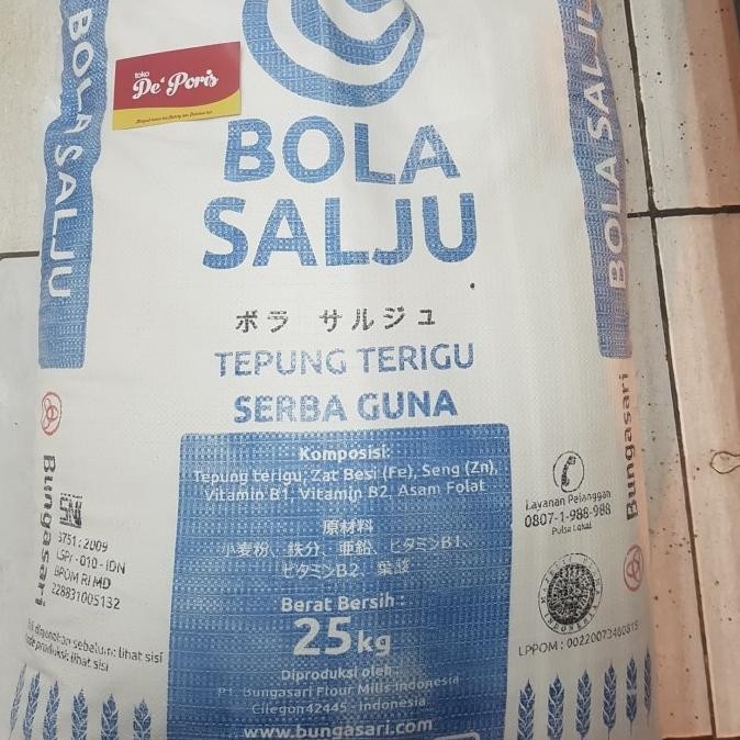

Promo Tepung Bola Salju 25Kg Khusus Gojek