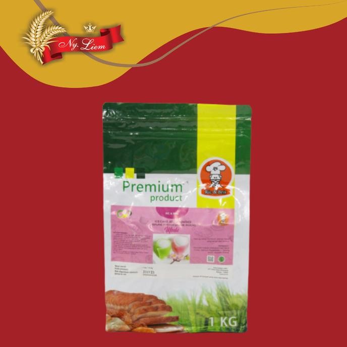 

Sale Ric & Bris Tepung Premix Ice Cake Jello / Mochi / Moci 1 Kg