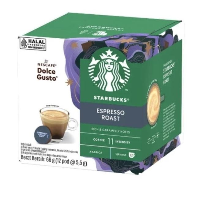 

Promo Nescafe Dolce Gusto Starbucks Espresso Roast Coffee Capsule Import Uk