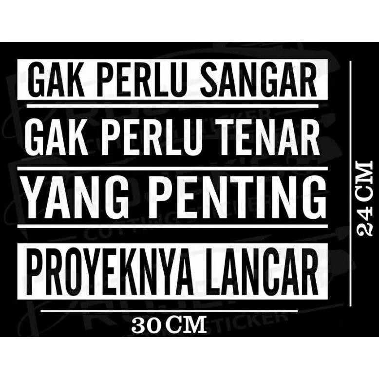 

Re27 EVY-510 STICKER CUTTING KATA KATA BISA NYALA ANTI AIR Sale Murah