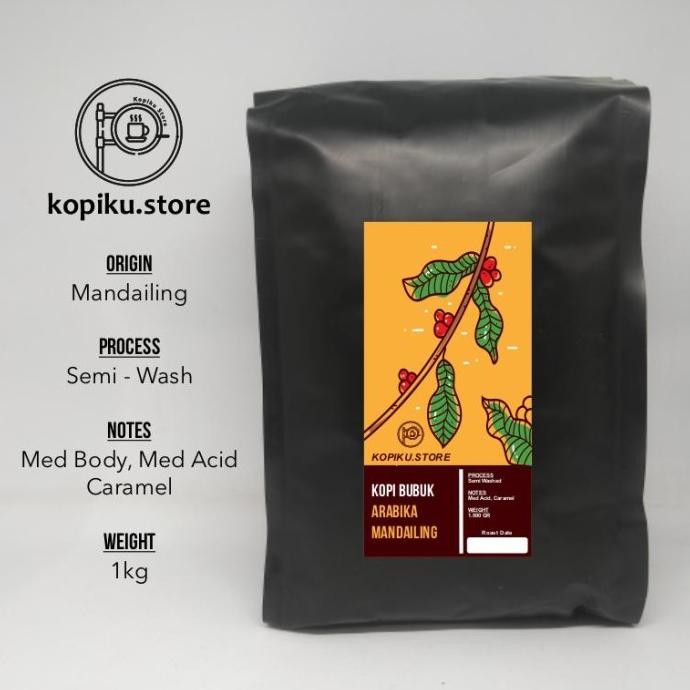 

Murah Kopi Bubuk Arabika Sumatera Mandailing - 1Kg [Best Price]
