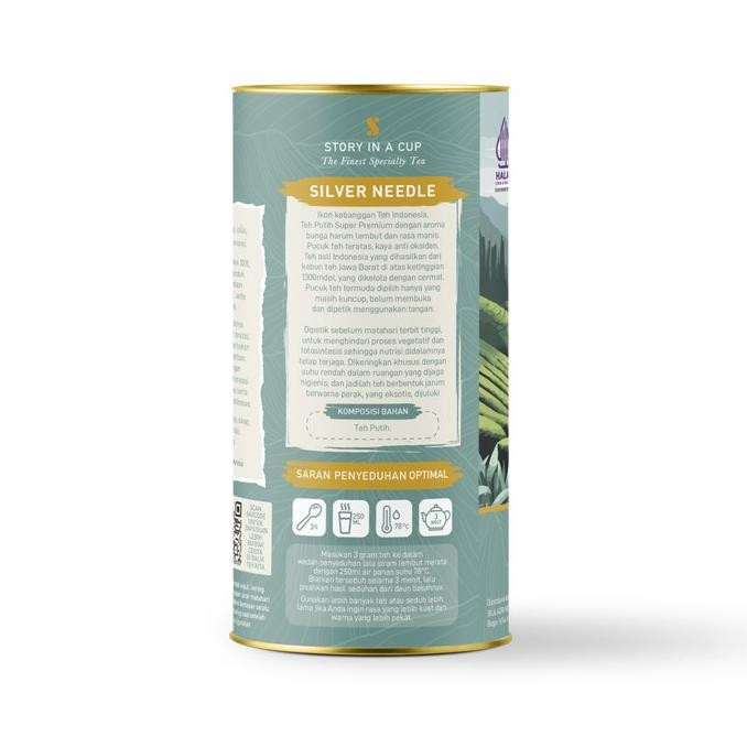 

Sale Specialty Tea | Silver Needle | Canister | Teh Premium | White Tea