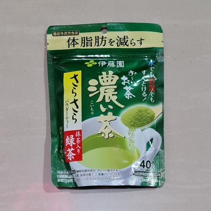 

Sale Ito En Itoen Extra Strong Oi Ocha Ryokucha With Pure Matcha Powder 40G