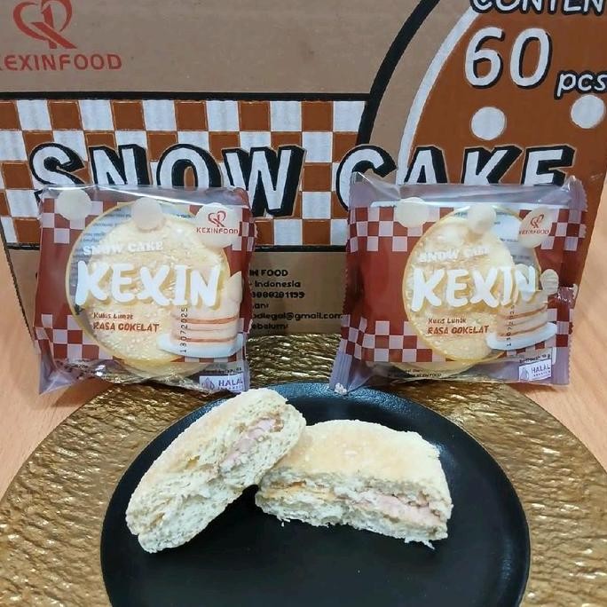 

Grosir Cod Paket Cuan 1 Dos Kexin Snow Cake Kue Lembut (1 Dus 60 Bks 40Gr) Bpom Halal Cod Makanan