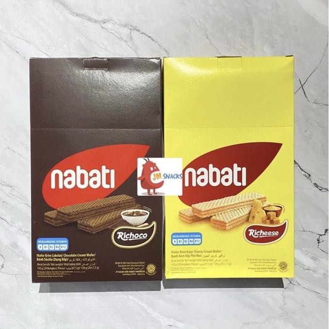 

Grosir [Grosir!!] Nabati Wafer 6Gr 1 Dus Isi 12 Pak X 20 Pcs - Grosir Murah