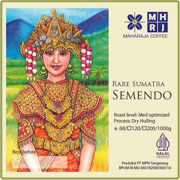 

Sale Maharaja Coffee Kopi Sumatra Semendo Specialty Roasted Beans 1 Kg Kopi Sangrai Kopi Biji/ Bubuk Econo Pack