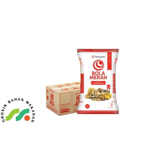 

Sale Terigu Bola Merah 1 Dus Isi 10 Pcs