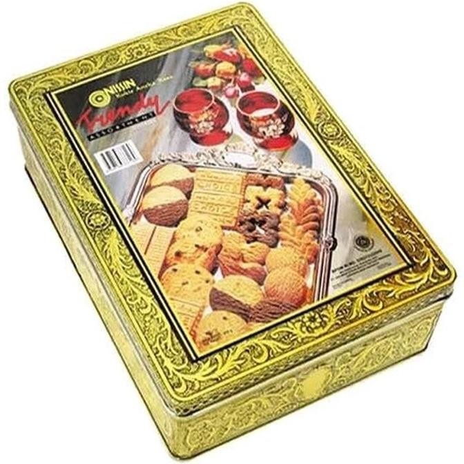 Grosir Nissin Trendy Assortment Kaleng 850 Gr / Kue Kaleng Nissin Trendy