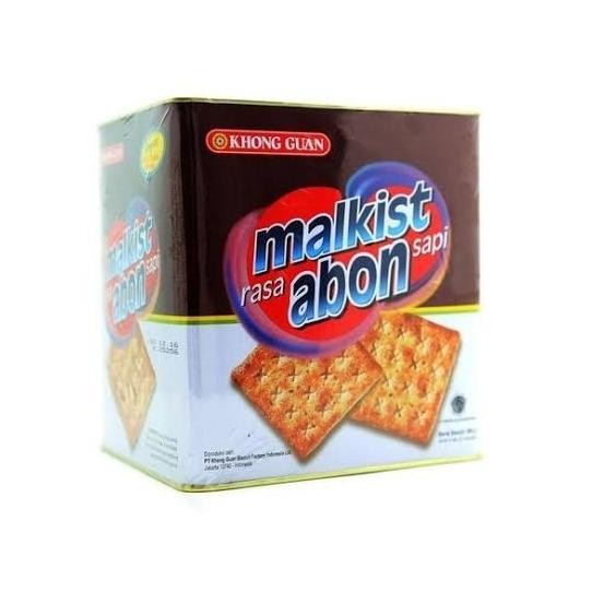 

Murah Biskuit Khong Guan Malkist Abon Sapi 800Gr Kaleng