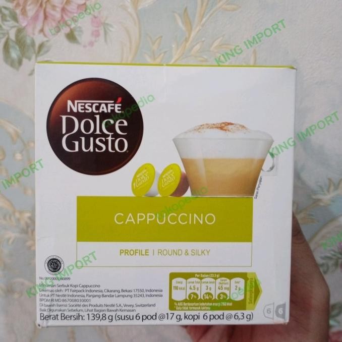 

Murah Nescafe Dolce Gusto Capucino Coffee/Kopi Pod Cappuccino