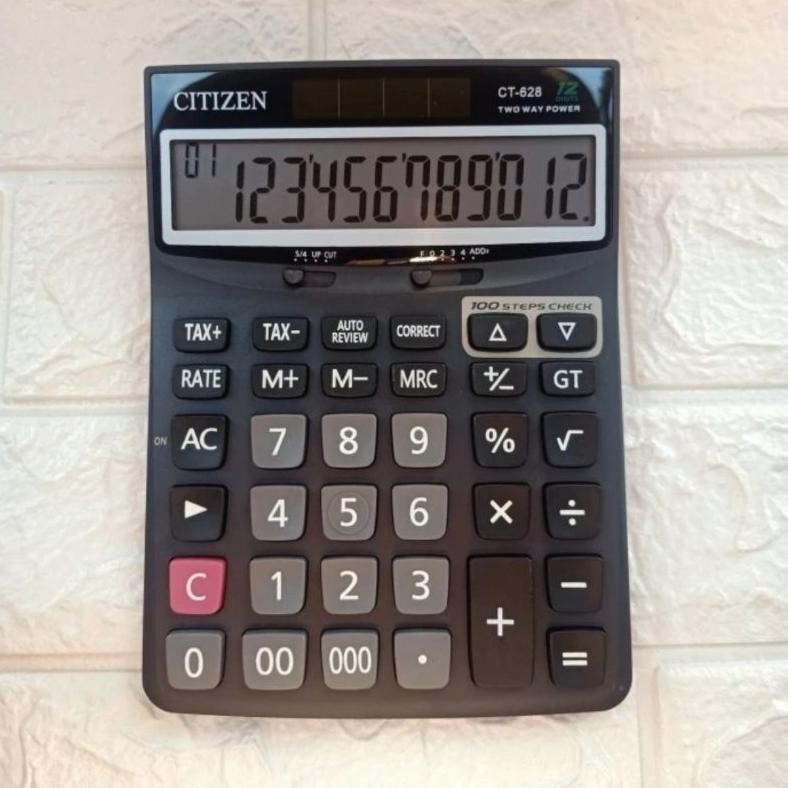 

dh-68 GA24 . CT-628 - Check & Correct Calculator / Kalkulator Desktop CT628 Original Termurah